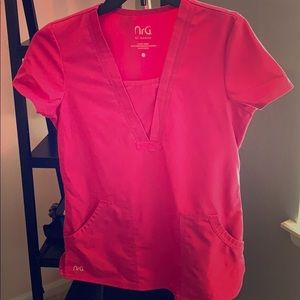 Xs scrub top